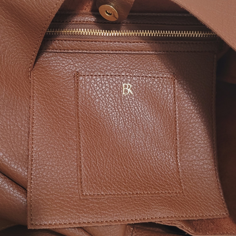 Banana Republic Factory Tan Leather Shoulder Bag